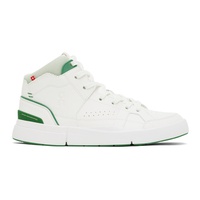 On White THE ROGER Clubhouse Mid Sneakers 241585M236002