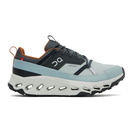 Blue & Gray Cloudhorizon Waterproof Sneakers 241585M237021