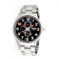Oniss MEN'S ON1818 Stainless Steel Black Dial Watch ONJ1818-MBKOR