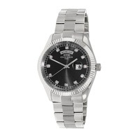 Oniss MEN'S ONZ3881 Stainless Steel Black Dial Watch ON3881-MBK