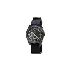 Orient MEN'S R에트로 ETRO Future Camera Leather Green (Open Heart) Dial Watch RA-AR0202E10B