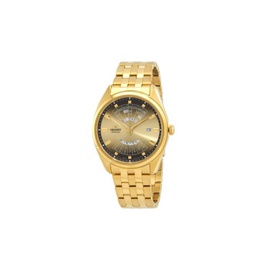Orient MEN'S Multi Year Stainless Steel Gold Dial Watch RA-BA0001G10B