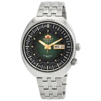 Orient MEN'S Revival Stainless Steel Green Dial Watch RA-AA0E02E09C