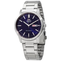 Orient MEN'S Stainless Steel Blue Dial Watch RA-AA0C02L19B