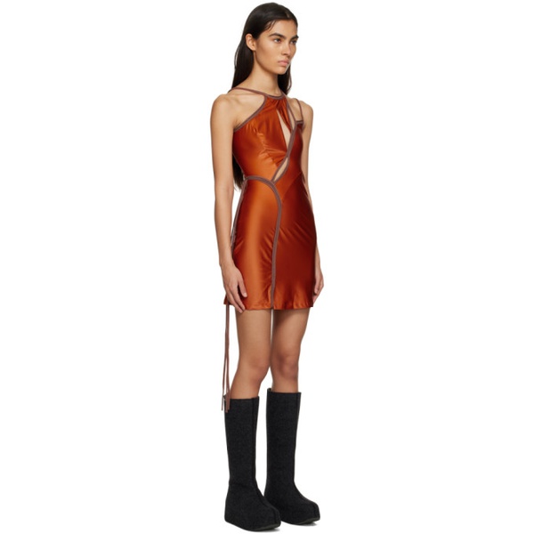  오토링거 Ottolinger Orange Strappy Maxi Dress 231016F052007