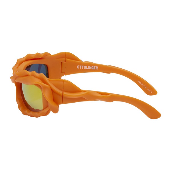  오토링거 Ottolinger Orange Twisted Sunglasses 231016F005002