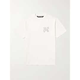 팜엔젤스 PALM ANGELS Studded Cotton-Jersey T-Shirt 1647597321225206