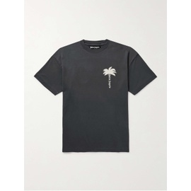 팜엔젤스 Palm ANGELS The Palm Logo-Print Cotton-Jersey T-shirt 1647597325554263