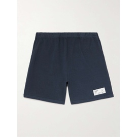 PASADENA LEISURE CLUB Straight-Leg Appliqued Cotton-Jersey Shorts 1647597291938683