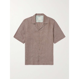 폴스미스 PAUL SMITH Convertible-Collar Linen Shirt 1647597307354301