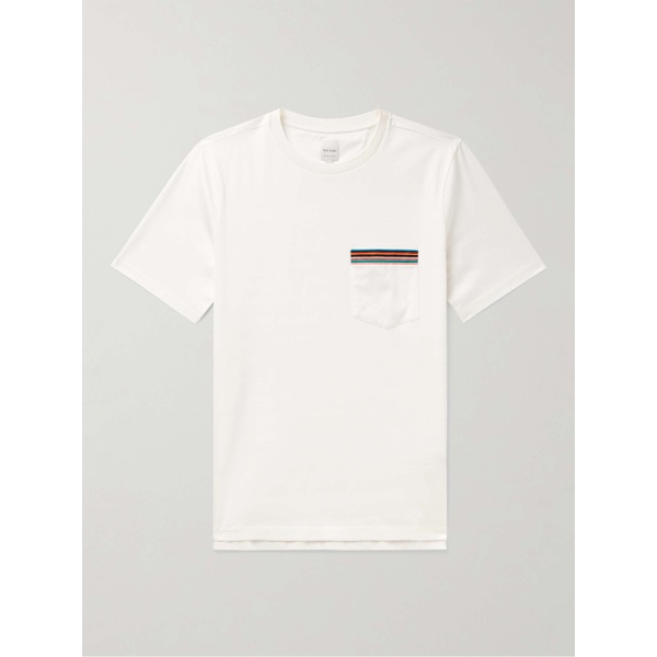  폴스미스 PAUL SMITH Striped Cotton-Jersey T-Shirt 1647597323133694