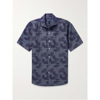 PETER MILLAR Banks Cotton-Jacquard Shirt 1647597293871484