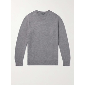 PETER MILLAR Dover Honeycomb-Knit Merino Wool Sweater 1647597329531492
