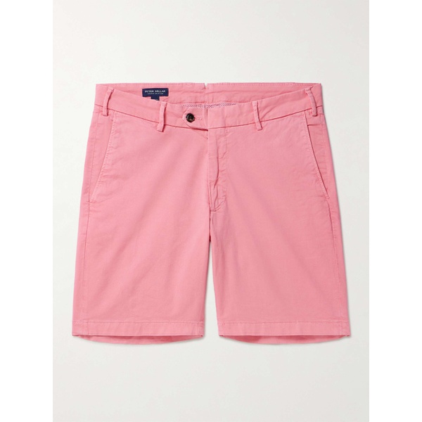  PETER MILLAR Concorde Garment-Dyed Stretch-Cotton Twill Shorts 1647597329531490