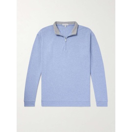 PETER MILLAR Crown Cotton-Blend Jersey Half-Zip Sweatshirt 1647597330904422