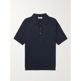 PIACENZA 1733 Silk and Cotton-Blend Polo Shirt 1647597308202387