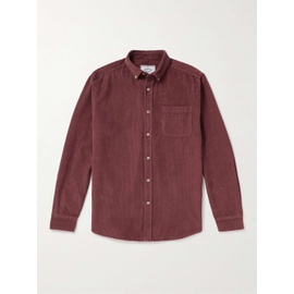 PORTUGUESE FLANNEL Lobo Button-Down Collar Cotton-Corduroy Shirt 1647597318957030