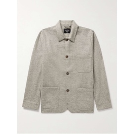 PORTUGUESE FLANNEL Labura Herringbone Wool-Tweed Overshirt 1647597318957177