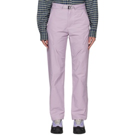 포스트 아카이브 팩션 POST ARCHIVE FACTION (PAF) Purple Zip Trousers 222351F087001