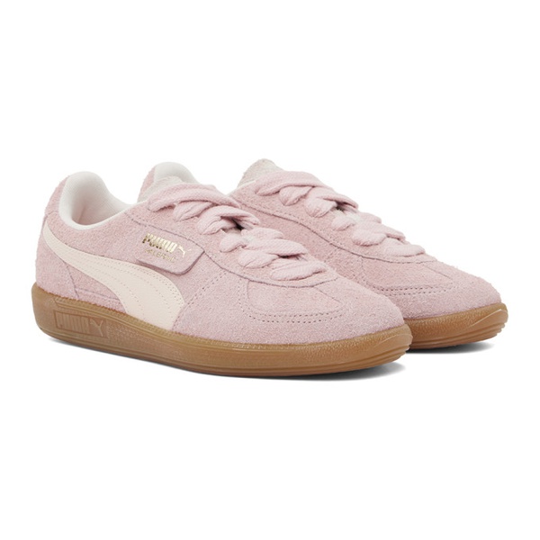  PUMA Pink Palermo Sneakers 241010M237004