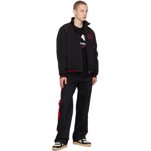  팜엔젤스 Palm Angels Black MoneyGram Haas F1 에디트 Edition Racing Sweatshirt 232695M204017