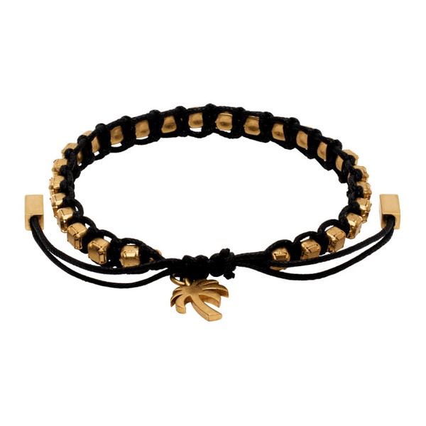  팜엔젤스 Palm Angels Black Palm Beads Bracelet 241695M142001