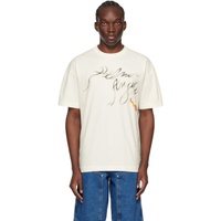 팜엔젤스 Palm Angels 오프화이트 Off-White Foggy T-Shirt 241695M213010