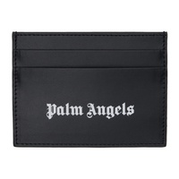 팜엔젤스 Palm Angels Black Logo Card Holder 241695M163003