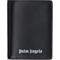 팜엔젤스 Palm Angels Black Logo Wallet 241695M164000