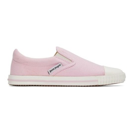 팜엔젤스 Palm Angels Pink Vulcanized Slip-On Sneakers 221695F128016