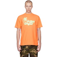 팜엔젤스 Palm Angels Orange Jimmy T-Shirt 232695M213001