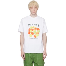Palmes White Apples T- Shirt 232963M213005