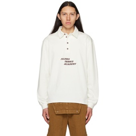 Palmes 오프화이트 Off-White Academy Rugby Long Sleeve Polo 231963M212004