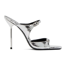 Paris Texas Silver Layla Heeled Sandals 232616F125008