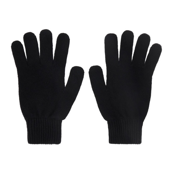  폴스미스 Paul Smith Black Cashmere Gloves 222260M135045