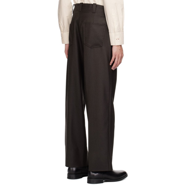  폴스미스 Paul Smith Brown Commission 에디트 Edition Trousers 232148M191006