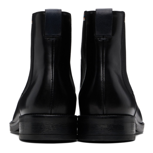  폴스미스 Paul Smith Black Leather Lansing Chelsea Boots 241260M223003