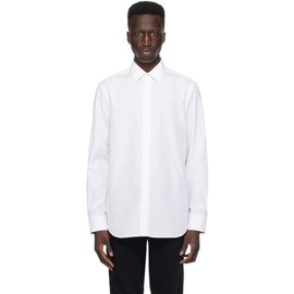 폴스미스 Paul Smith White Tailored Shirt 241260M192000