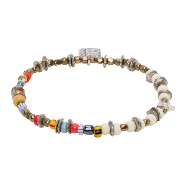  폴스미스 Paul Smith Multicolor Mixed Bead Bracelet 241260M142008