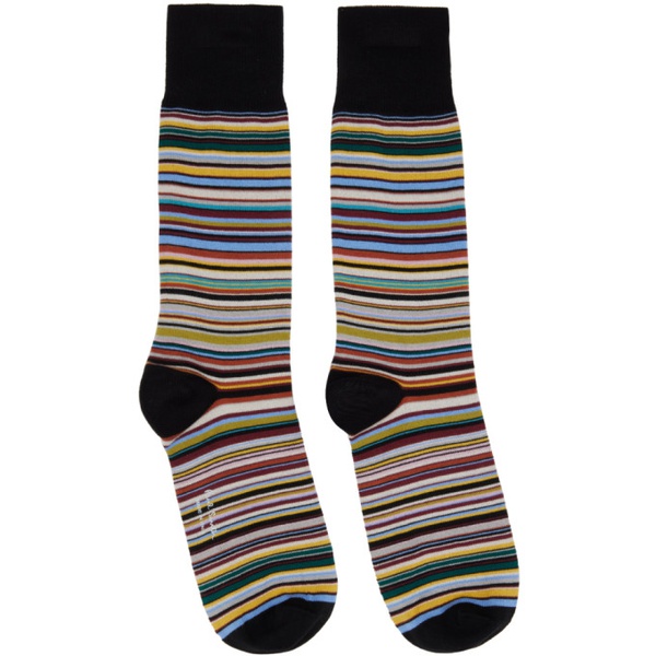  폴스미스 Paul Smith Three-Pack Multicolor Socks 241260M220003