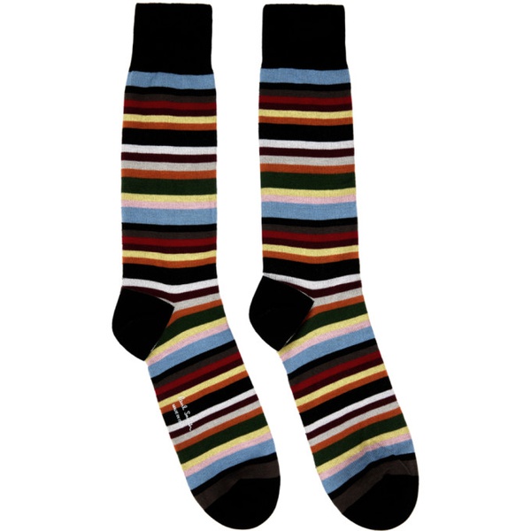  폴스미스 Paul Smith Three-Pack Multicolor Socks 241260M220005