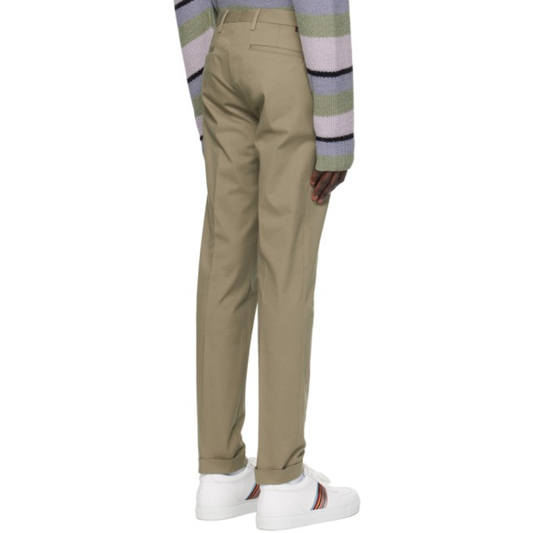  폴스미스 Paul Smith Khaki Four-Pocket Trousers 241260M191006