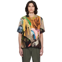폴스미스 Paul Smith Multicolor Printed Shirt 241260M192025