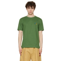 폴스미스 Paul Smith Green Paint Splatter T-Shirt 222260M213050