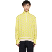폴스미스 Paul Smith Yellow Polka Dot Shirt 231260M192034