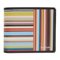 폴스미스 Paul Smith Multicolor Signature Stripe Wallet 232260M164002