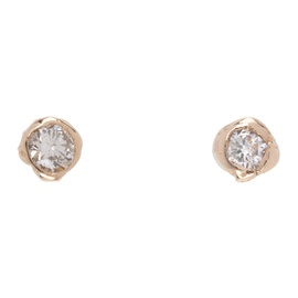Pearls Before Swine Gold 2mm Stud Earrings 232627M144006
