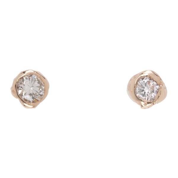  Pearls Before Swine Gold 2mm Stud Earrings 232627M144006