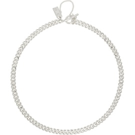 Pearls Before Swine Silver Spliced Necklace 231627F023006