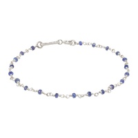 Pearls Before Swine Silver & Blue Taeus Bracelet 241627M142002